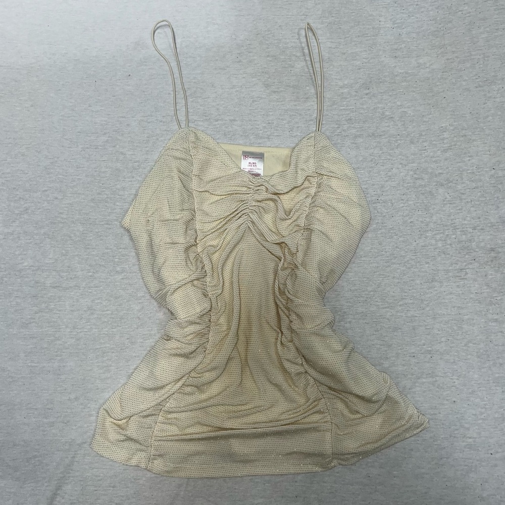 Anthropology Look Alike - Ivory Crop Top